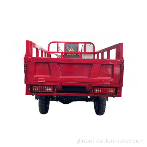 Self Dumping Tricycle Motorcycle A Tuktuk Tricycle using hydraulic system for unloading Factory